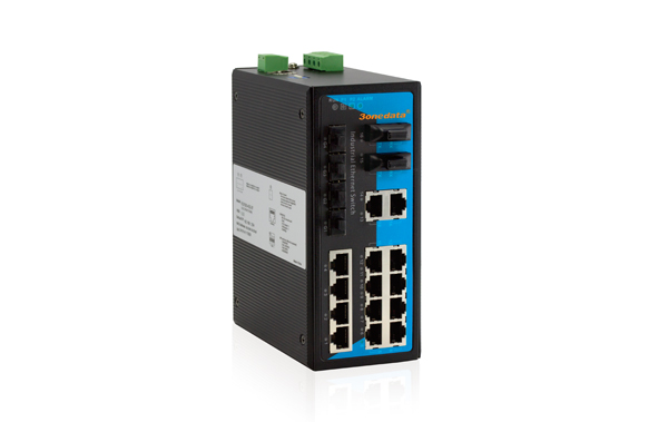 Switch công nghiệp 14 cổng Ethernet + 2 cổng quang + 4 cổng quang SFP IES3020-4GS-2F