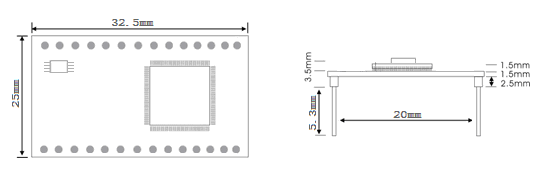 Module chuyển đổi cổng RS232 sang Ethernet NPM301