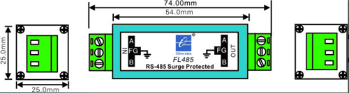 Thiết bị cắt sét RS-485 FL485